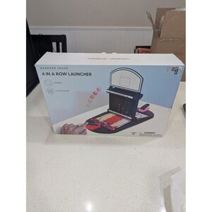 Sharper Image 4 In A Row Launcher Basketball Arcade Game Set NIB